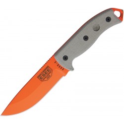 Couteau lame lisse orange Model 5 Esee - 1
