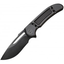 Couteau Minax 2007C WE KNIFE noir lame lisse - 2