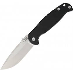 Couteau S6 lame lisse stonewash 9.5cm REAL STEEL - 9432 - 2