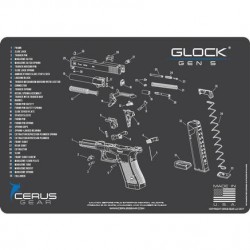 Tapis de maintenance Promat pour Glock GEN 5 CERUS GEAR - 1