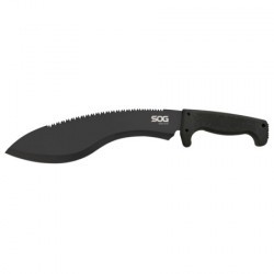 Couteau SOGfari lame 30.5cm Lisse Noir manche Polymère - MC11 - 2